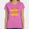 Ladies Heavy Cotton 100% Cotton T Shirt Thumbnail