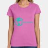 Ladies Heavy Cotton 100% Cotton T Shirt Thumbnail