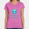 Ladies Heavy Cotton 100% Cotton T Shirt Thumbnail