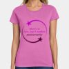 Ladies Heavy Cotton 100% Cotton T Shirt Thumbnail