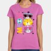 Ladies Heavy Cotton 100% Cotton T Shirt Thumbnail