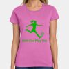 Ladies Heavy Cotton 100% Cotton T Shirt Thumbnail