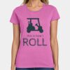 Ladies Heavy Cotton 100% Cotton T Shirt Thumbnail