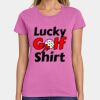 Ladies Heavy Cotton 100% Cotton T Shirt Thumbnail
