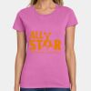 Ladies Heavy Cotton 100% Cotton T Shirt Thumbnail