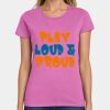 Ladies Heavy Cotton 100% Cotton T Shirt Thumbnail