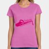 Ladies Heavy Cotton 100% Cotton T Shirt Thumbnail