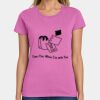 Ladies Heavy Cotton 100% Cotton T Shirt Thumbnail