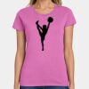 Ladies Heavy Cotton 100% Cotton T Shirt Thumbnail