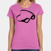 Ladies Heavy Cotton 100% Cotton T Shirt Thumbnail