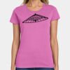 Ladies Heavy Cotton 100% Cotton T Shirt Thumbnail