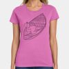 Ladies Heavy Cotton 100% Cotton T Shirt Thumbnail