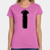 Ladies Heavy Cotton 100% Cotton T Shirt Thumbnail