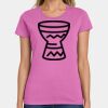Ladies Heavy Cotton 100% Cotton T Shirt Thumbnail
