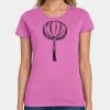 Ladies Heavy Cotton 100% Cotton T Shirt Thumbnail