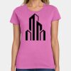 Ladies Heavy Cotton 100% Cotton T Shirt Thumbnail