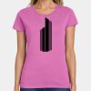 Ladies Heavy Cotton 100% Cotton T Shirt Thumbnail