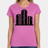 Ladies Heavy Cotton 100% Cotton T Shirt Thumbnail