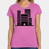 Ladies Heavy Cotton 100% Cotton T Shirt Thumbnail