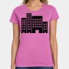 Ladies Heavy Cotton 100% Cotton T Shirt Thumbnail