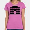 Ladies Heavy Cotton 100% Cotton T Shirt Thumbnail