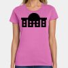 Ladies Heavy Cotton 100% Cotton T Shirt Thumbnail