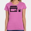 Ladies Heavy Cotton 100% Cotton T Shirt Thumbnail
