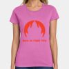 Ladies Heavy Cotton 100% Cotton T Shirt Thumbnail