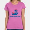 Ladies Heavy Cotton 100% Cotton T Shirt Thumbnail