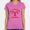 Ladies Heavy Cotton 100% Cotton T Shirt Thumbnail