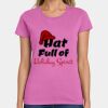 Ladies Heavy Cotton 100% Cotton T Shirt Thumbnail