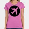 Ladies Heavy Cotton 100% Cotton T Shirt Thumbnail
