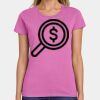 Ladies Heavy Cotton 100% Cotton T Shirt Thumbnail