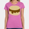 Ladies Heavy Cotton 100% Cotton T Shirt Thumbnail