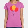 Ladies Heavy Cotton 100% Cotton T Shirt Thumbnail