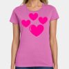 Ladies Heavy Cotton 100% Cotton T Shirt Thumbnail