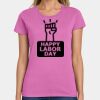 Ladies Heavy Cotton 100% Cotton T Shirt Thumbnail