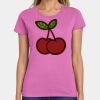 Ladies Heavy Cotton 100% Cotton T Shirt Thumbnail