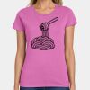 Ladies Heavy Cotton 100% Cotton T Shirt Thumbnail
