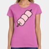 Ladies Heavy Cotton 100% Cotton T Shirt Thumbnail