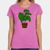 Ladies Heavy Cotton 100% Cotton T Shirt Thumbnail