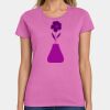 Ladies Heavy Cotton 100% Cotton T Shirt Thumbnail
