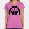 Ladies Heavy Cotton 100% Cotton T Shirt Thumbnail