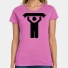 Ladies Heavy Cotton 100% Cotton T Shirt Thumbnail