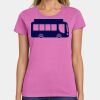 Ladies Heavy Cotton 100% Cotton T Shirt Thumbnail