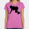 Ladies Heavy Cotton 100% Cotton T Shirt Thumbnail