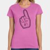 Ladies Heavy Cotton 100% Cotton T Shirt Thumbnail