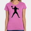 Ladies Heavy Cotton 100% Cotton T Shirt Thumbnail
