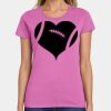 Ladies Heavy Cotton 100% Cotton T Shirt Thumbnail