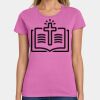 Ladies Heavy Cotton 100% Cotton T Shirt Thumbnail